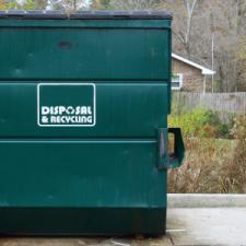 Dumpster area cleaning