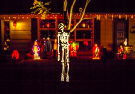 Halloween decorating