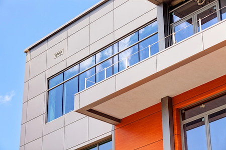 Metal facade restoration